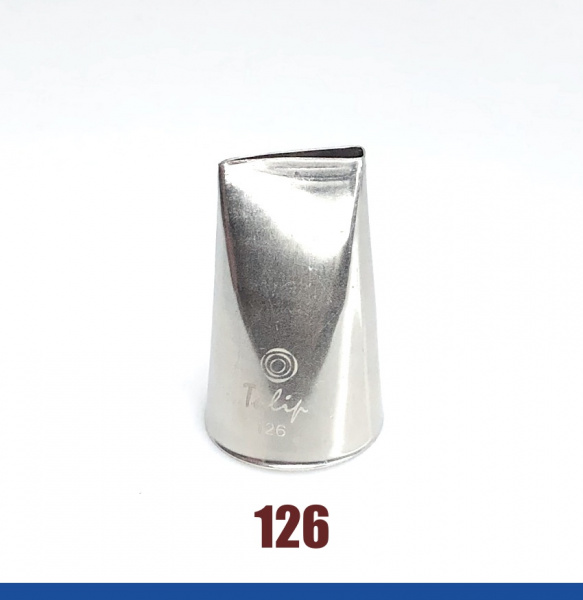 Кондитерская насадка лепесток розы прямой №126 Tulip™ Кондитерская насадка лепесток розы прямой №126 Tulip™