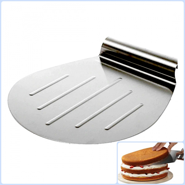 Кондитерский шпатель-переноска сталь | 28 см