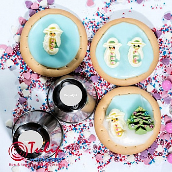 Насадка Снеговик №224 | XL размер (Russian Nozzle #224 Snowman | XL size | By Tulip Workshop)