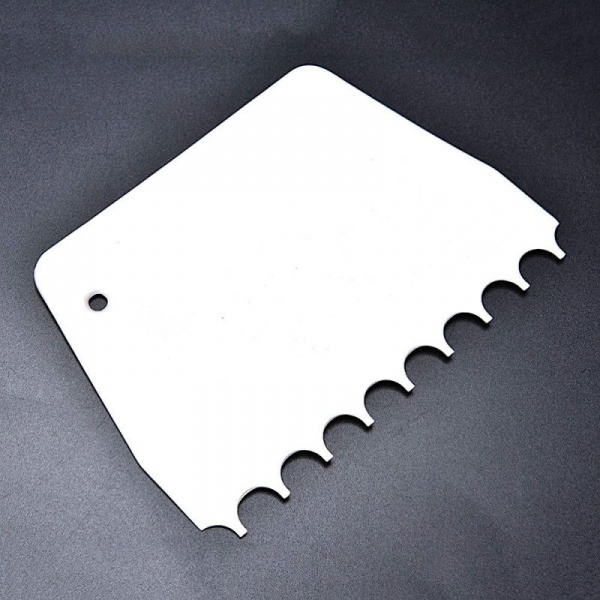 Кондитерский скребок фигурный Гребёнка Кондитерский скребок фигурный Гребёнка