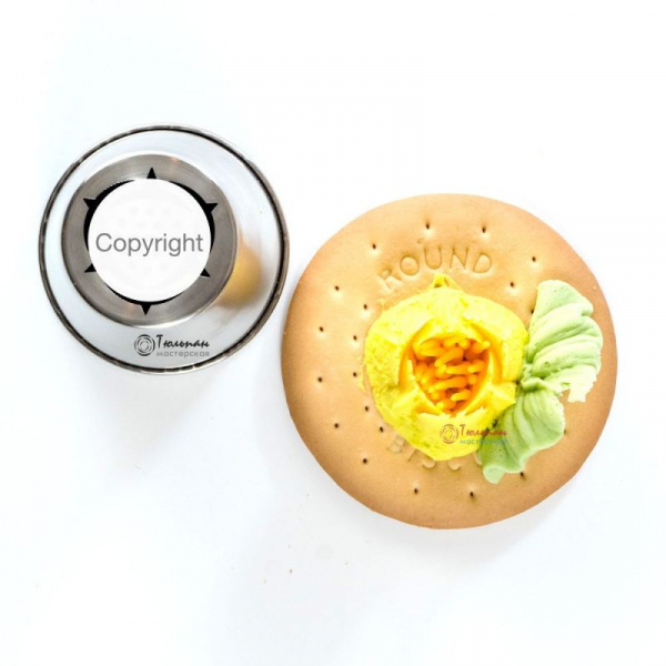 Насадка Малазийский Цветок №218 Лотос | XL размер (Russian Flower Nozzle # 218 - Lotus | XL size | By Tulip Workshop)