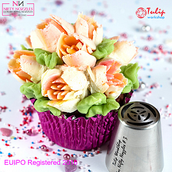 Насадка Цветок №22 Кластер | L размер (Russian Flower Nozzle #22 Cluster | L size)