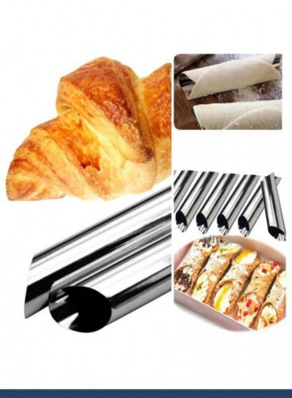Трубочка-рог для выпечки 120 мм, Набор 3 шт