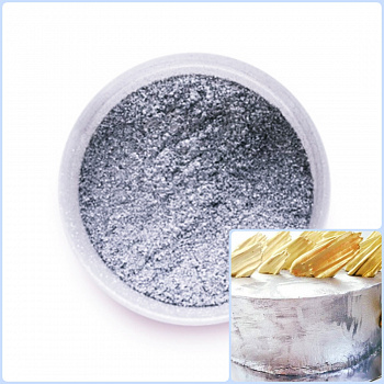 Краситель сухой Серебряный блеск 5 гр. | Candurin®