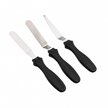 Кондитерские лопатки размер 8.5 см в наборе 3 шт